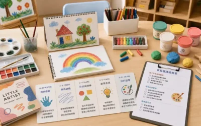 幼兒美術幾歲開始？家長判斷年齡、媒材與試上時機的完整指南